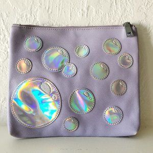 Purple & Holographic Bubble Clutch STUDIO DIY